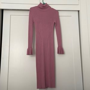Gianni Bini midi turtleneck sweater dress